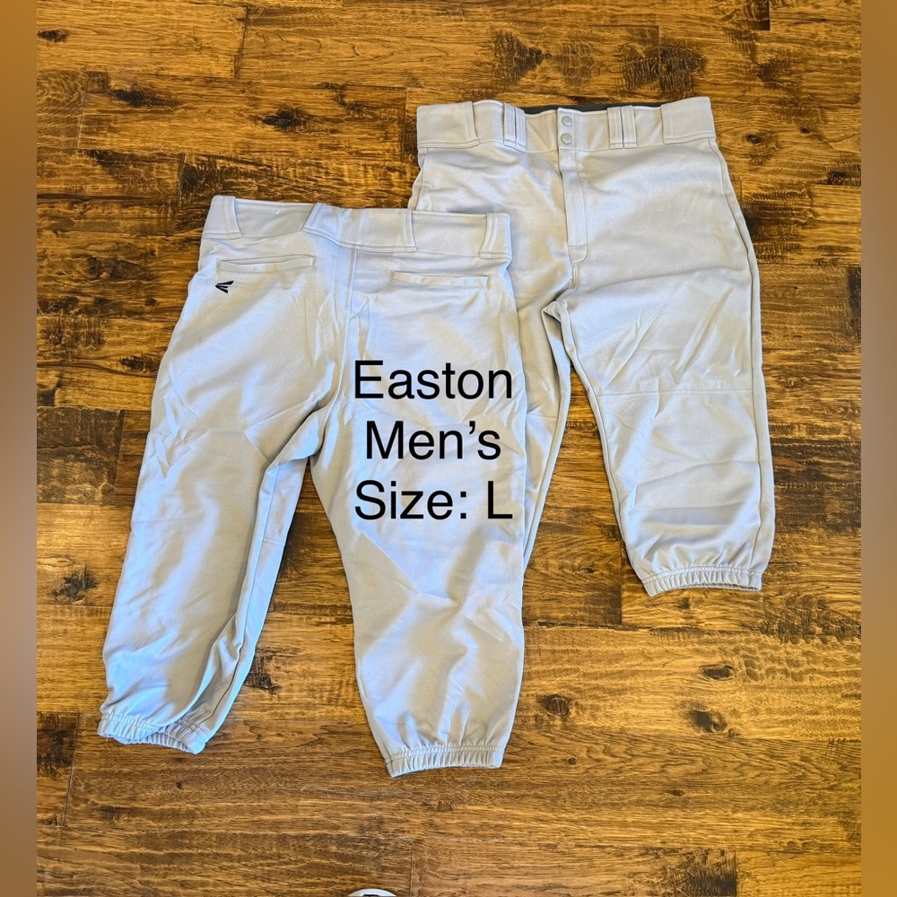 Easton Men's Gray Athletic Knicker Shorts